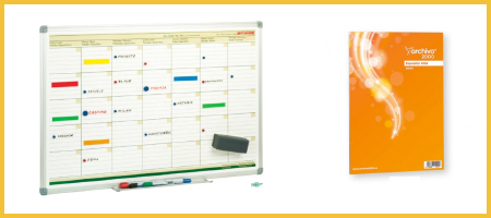 plannings pared y casillero portafichas
